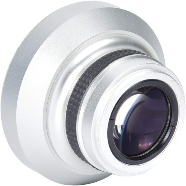 37mm Fisheye Lens 989 Silver Strong Applicability 0.25X Super Fisheye Additional Lens for Camera Lenses - Image 7