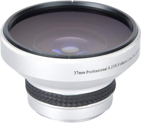 37mm Fisheye Lens 989 Silver Strong Applicability 0.25X Super Fisheye Additional Lens for Camera Lenses - Image 9